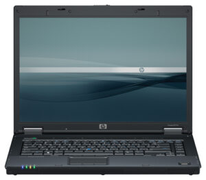 HP Compaq 8000 Compaq 8510w Intel Core™2 Duo Processor T7700 2048M/120G 15.4" WUXGA+WVA DVD+/-RW DL WVST Bus GC116EA, Black