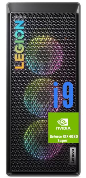 Lenovo Legion i9 RTX 4080 Super Ultimate Gaming Desktop, Intel i9-14900KF, GeForce RTX 4080 Super, 64GB DDR5 RAM, 2TB NVMe SSD, DisplayPort, Wi-Fi 6 + BT, Wired KB & Mouse, Windows 11 Home, Grey