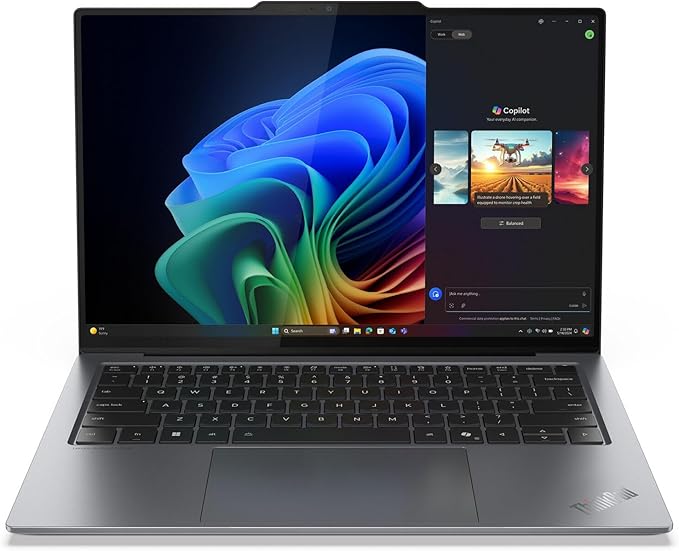 Lenovo ThinkPad X9 15 Aura Edition Copilot +PC, Intel Ultra 7 268V, 15" 2.8K (2880 x 1800), OLED, AG/AR HDR600, 500 nits, Touchscreen, 32GB DDR5, 2TB SSD, 8MP IR Camera, WiFi 7.0, Win 11 Pro - Grey